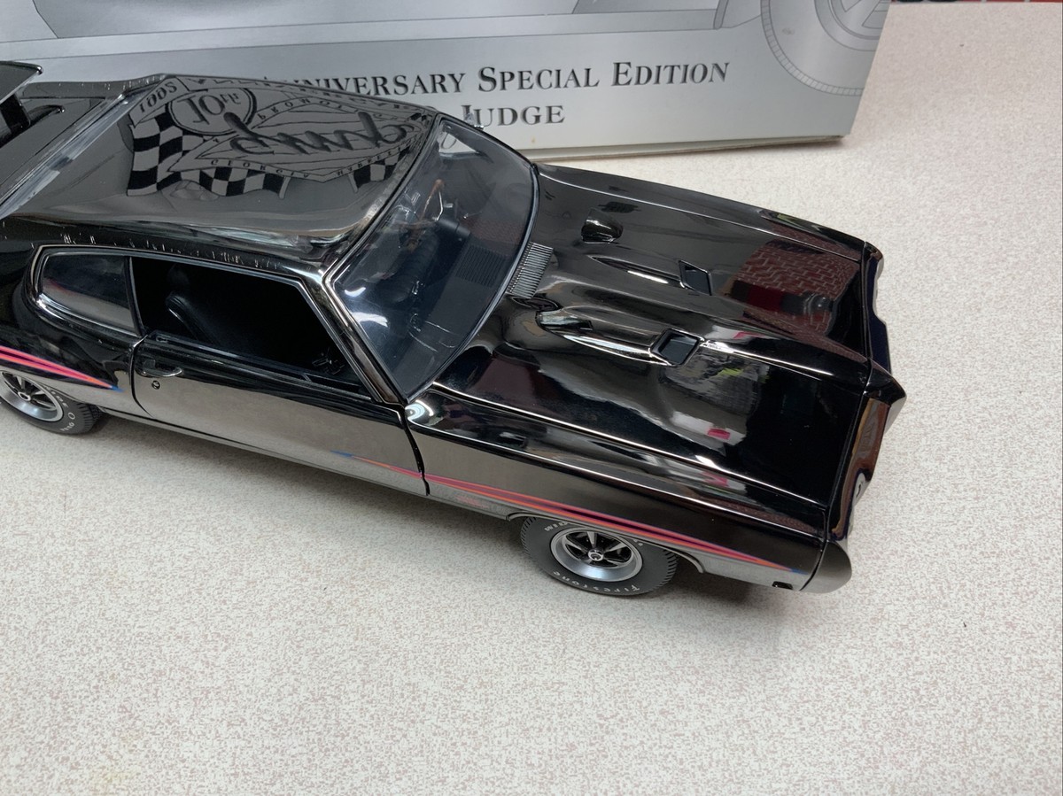 1/18 GMP 1970 Pontiac GTO THE JUDGE Black Chrome 10th Anniversary