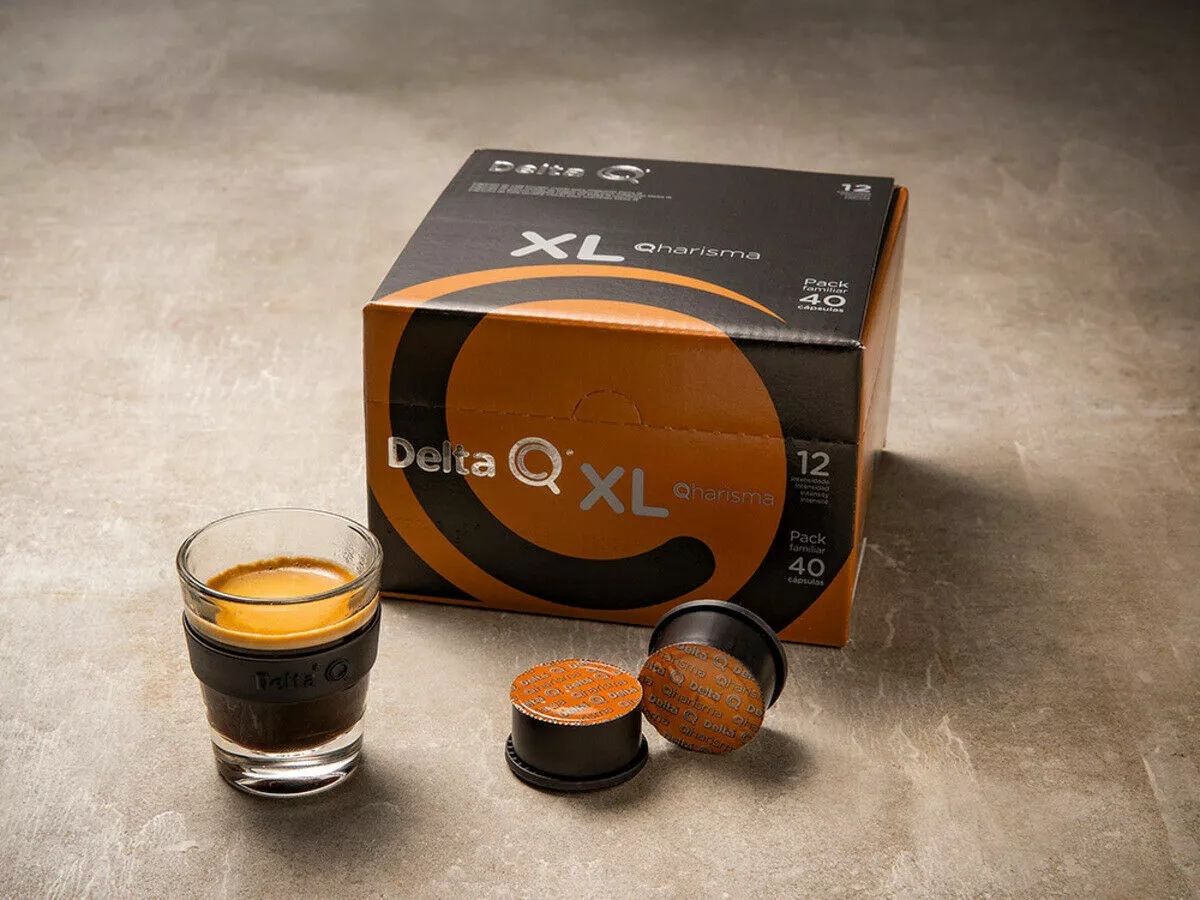 Pack 40 coffee capsules / Pods Delta Q, Qharisma 12 - Portuguese Coffee