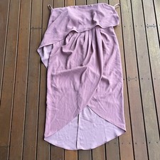 New Esther Luxe Plus Size 20 Fleur Strapless Dress Drape Dusty Pink Wedding 