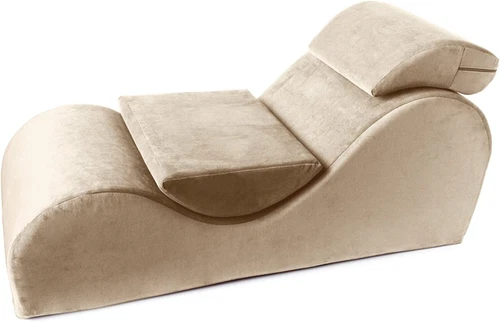 Liberator Esse Sensual Lounge Chair, Buckwheat