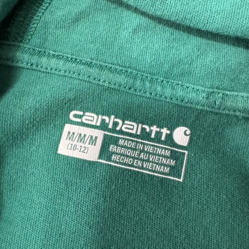 Boy’s/Kid’s Carhartt Long Sleeve Hooded T-Shirt Size Medium - Picture 4 of 4
