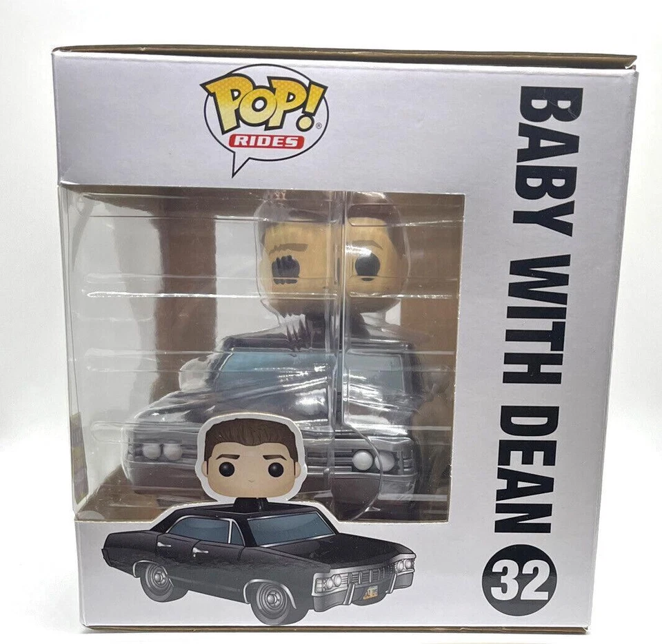 Funko POP Rides Supernatural Baby with Dean 32 2017 SDCC exclusivo Jensen Foto 3 de 4