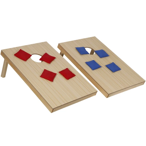 Cornhole Sitzsack Werfen Spielset Rasen Hinterhof für Party Familie zusammen spielen - Bild 39 von 46