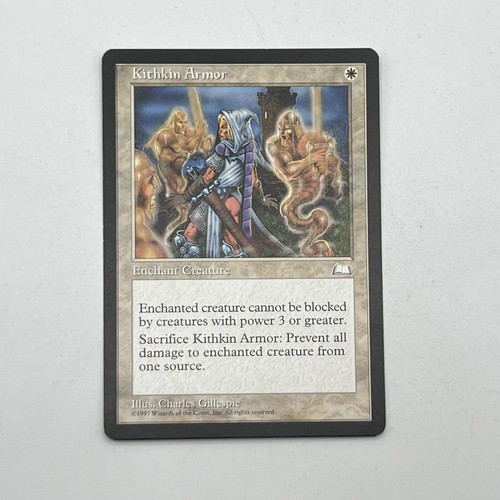 Magic The Gathering MTG Kithkin Armor - Weatherlight - EX Authentic & Official - 第 1/2 張圖片
