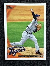 RICK PORCELLO #35 2010 Topps Baseball QTY Detroit Tigers