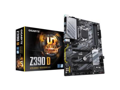 Gigabyte Z390 D Motherboard Intel Z390 LGA 1151 4 x DDR4, M.2 ATX HDMI