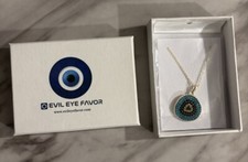EVIL EYE NECKLACE NEW IN BOX
