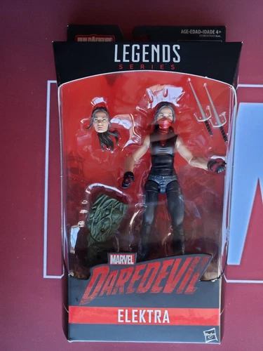 Marvel Legends ELEKTRA 6” Figura Man-Thing BAF Daredevil Netflix 2017 sin abrir