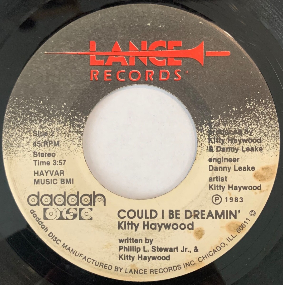 KITTY HAYWOOD Givin' It Up / Could I Be Dreamin' 7
