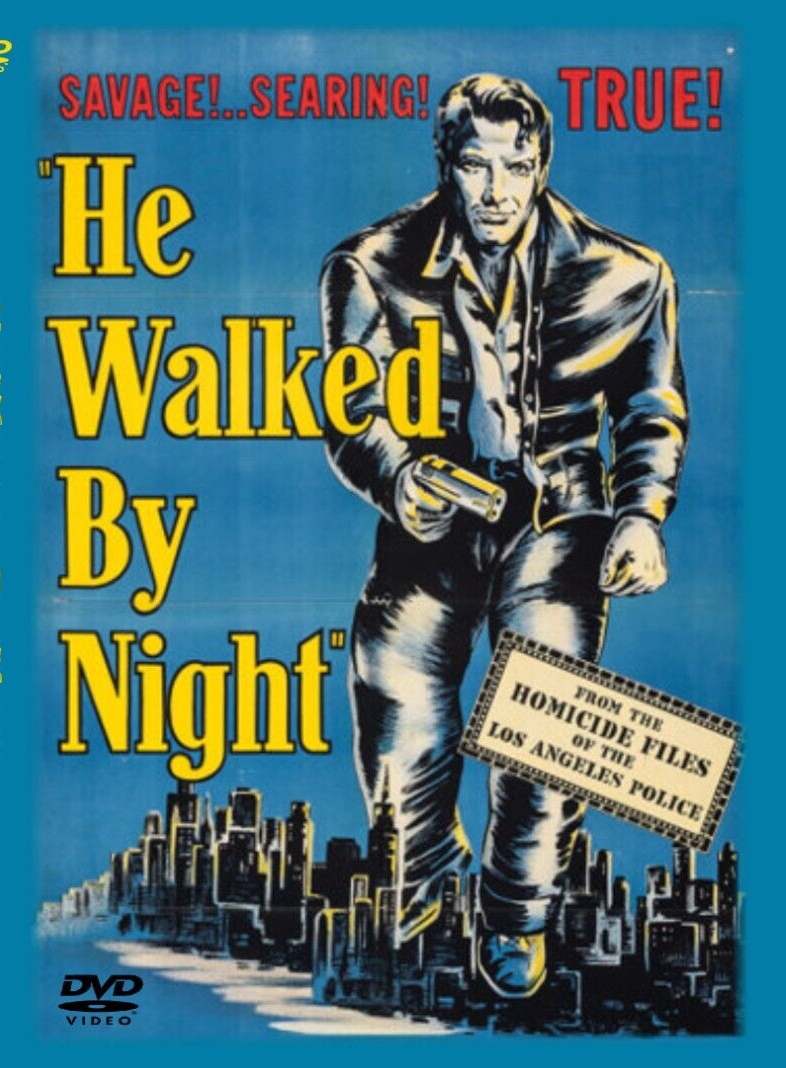 HE WALKED BY NIGHT 1948 DVD Classic Mystery Movie