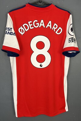 アーセナル ØDEGAARD 8番 ジャージ Mサイズ MENS FC ARSENAL 2021/2022 MARTIN ODEGAARD #8 SOCCER FOOTBALL SHIRT
