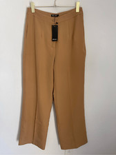 NASTY GAL Premium Tailored Wide Leg Pants Size Large NWT
