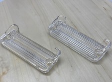 1966 1967 Chevrolet Impala Caprice Rear Backup Lamp Lens Clear Pair 1966 1967 Chevrolet Impala Caprice Rear Backup Lamp Lens Clear Pair