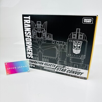 Transformers Generations Select Star Convoy Optimus Complete Takara USED