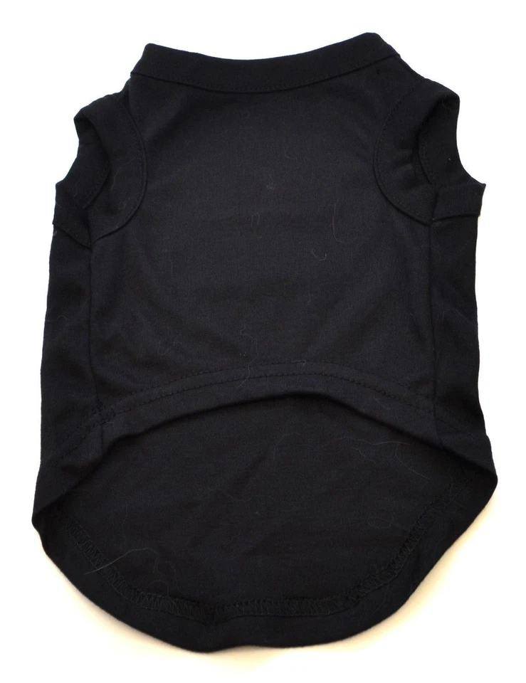 Dog Black SECURITY Puppy Clothes T-Shirt Coat Vest Top Warm XS S M L XL 2XL 3XL - Image 3 of 4