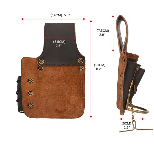 TOURBON Werkstatt/Elektriker Schwerlast Werkzeugträger Gürteltasche Gürteltasche in USA - Bild 4 von 18