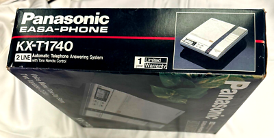 Panasonic Easa-Phone Answering Machine KX-T1740 - 2-LINE - VINTAGE