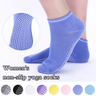 Chaussettes Antidérapantes Pour Yoga, Sport, Hôpital - Coton, Taille Unique Femme