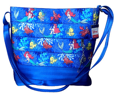 New Disney Parks Harveys Ariel Little Mermaid Streamline Crossbody Purse