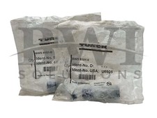 SEALED Turck BWS 8151-0 Field Wireable M12 EuroFast Connector U6605 Lot of 2