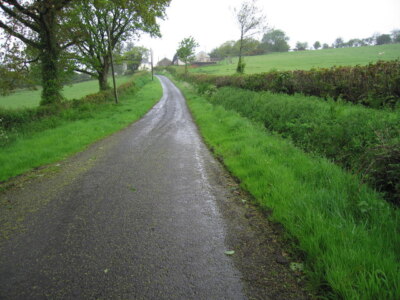 Foto 6x4 Fast geradeaus Pumpsaint Diese Ansicht ist entlang der Fahrspur nach T c2009