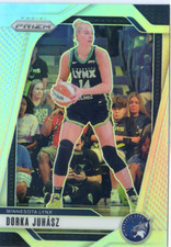 2024 Panini Prizm WNBA Silver Parallel NO.123 Dorka Juhasz, Minnesota Lynx