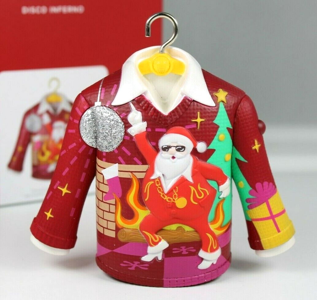 Hallmark Disco Inferno Magic Music Ornament The Trammps 2021 Christmas