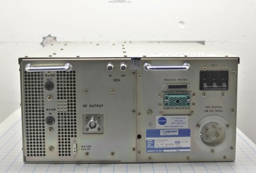 RFPP RF20H/GENERATOR WATERCOOLED MODEL7521648090 208VAC 3PH 2000W@13.56MHZ/ADVA - Picture 3 of 5