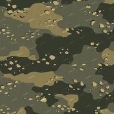 Chocolate Chip Desert Storm Camo - 18"x46" Hydrographic Film Water Transfer