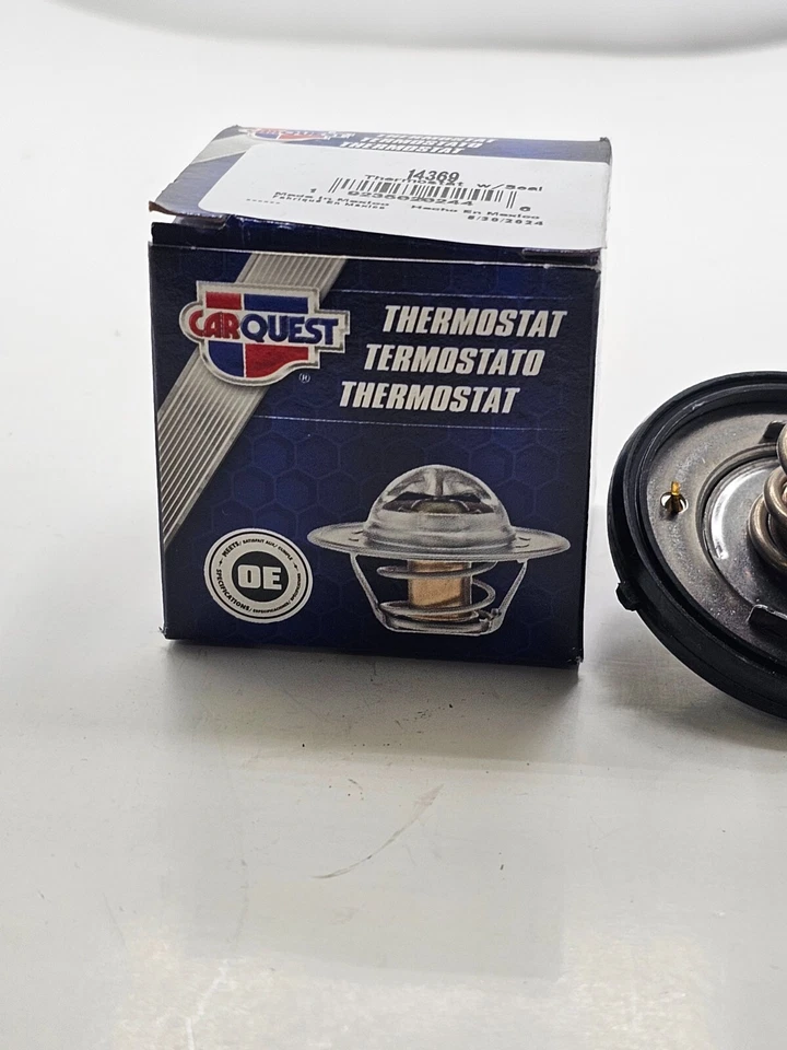 (CANTIDAD 3) Termostato de refrigerante del motor 14369 para Ram 1500 Big Horn 2013 doble cabina Foto 4 de 4