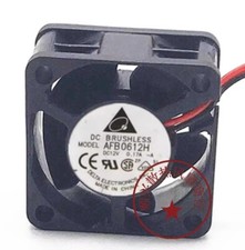 Delta AFB0612H 6025 DC12V 0.17A 6CM 2-Wire Mute Cooling Fan