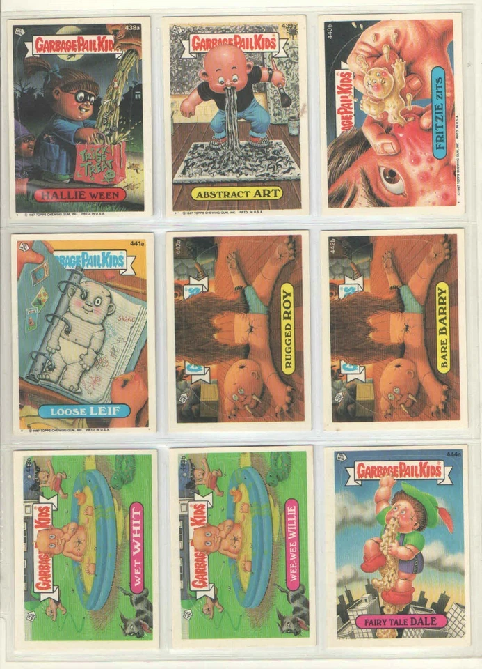 GARBAGE PAIL KIDS 11th SERIES 41 CARD 1987 NM - Image 3 of 4