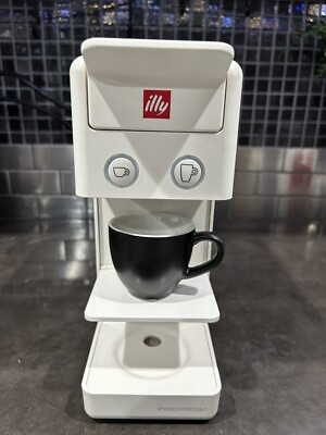 Illy Y3.3 Espresso Machine, Single Serve Coffee Machine Maker Single Cup Capsule