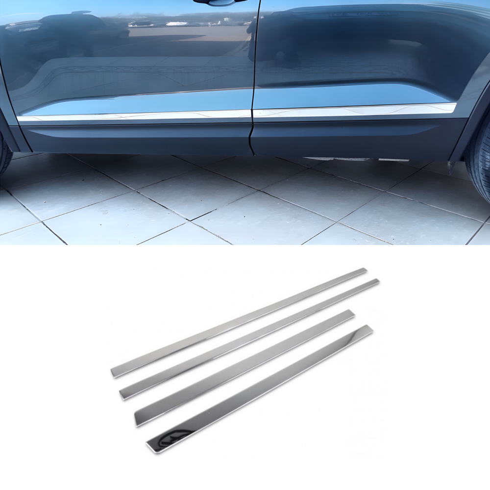 Stainless Steel Chrome Side Door Streamer Fit Skoda Kodiaq (2017-2024)