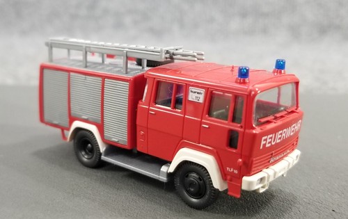 VTG ROCO HO 1:87 MAGIRUS TFL16 FIRE TRUCK 1366 W/BOX MADE IN AUSRTIA - Picture 9 of 14