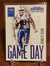 2016 Panini Contenders Draft Picks Game Day Tickets #36 Kenneth Dixon 