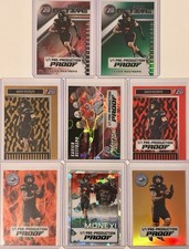 2025 XAVIER RESTREPO 1/1 LEAF METAL & PRO SET PRE PRODUCTION PROOF 8 CARD LOT RC