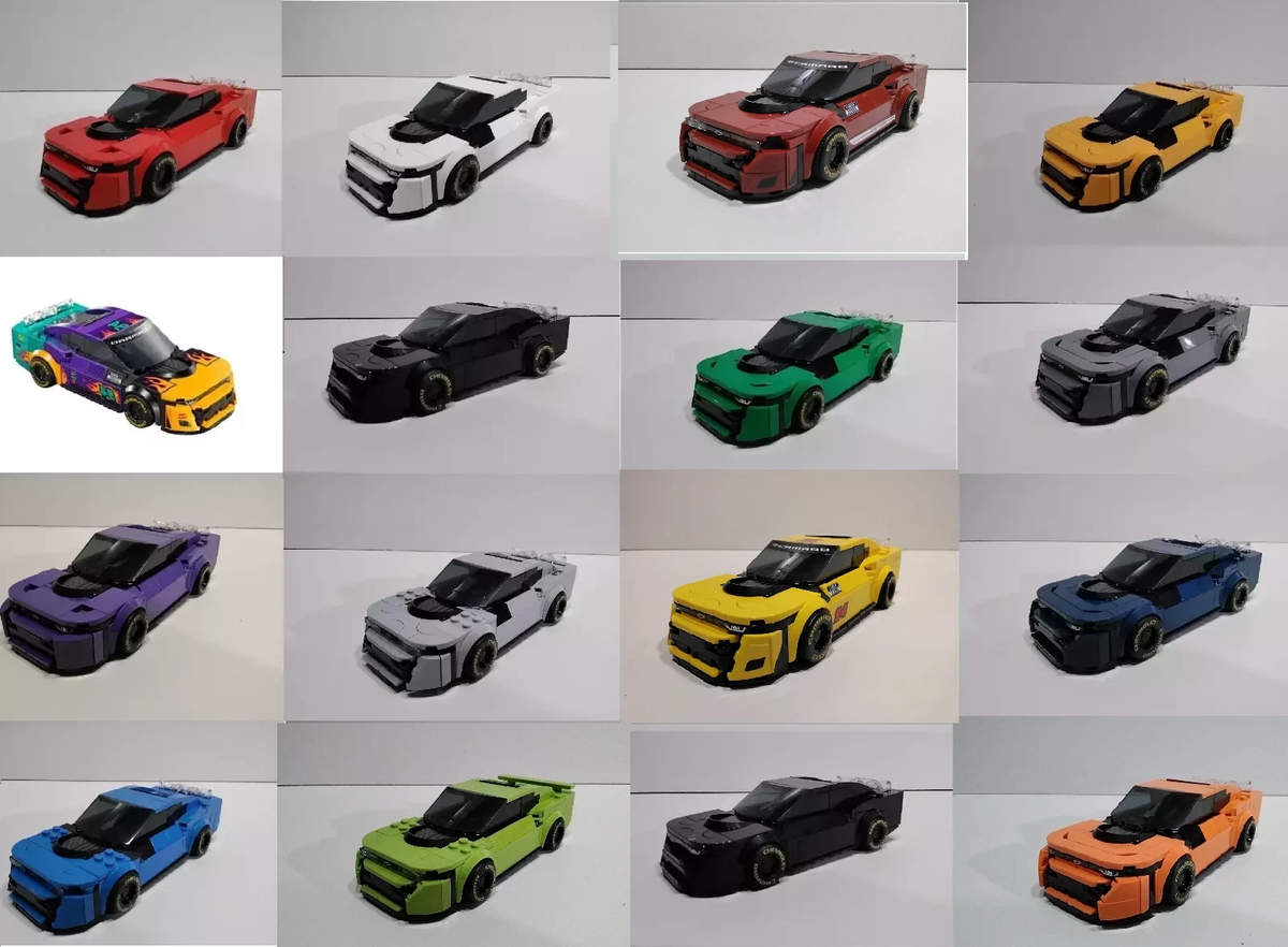 LEGO 76935 Speed Champions Nascar Next Gen Chevrolet Camaro ZL1