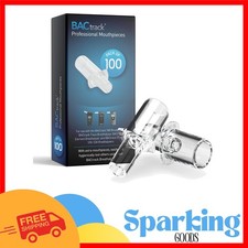 100 Approved Breathalyzer Mouthpieces for S80, Trace, and Scout - Hygienic T...