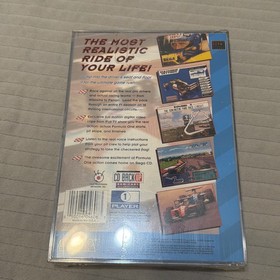 Formula One World Championship: Beyond the Limit (Sega CD, 1994) Sealed
