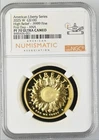 2025 W Gold Proof American Liberty $100 NGC PF70 Oklahoma ANA SHOW FDI First Day