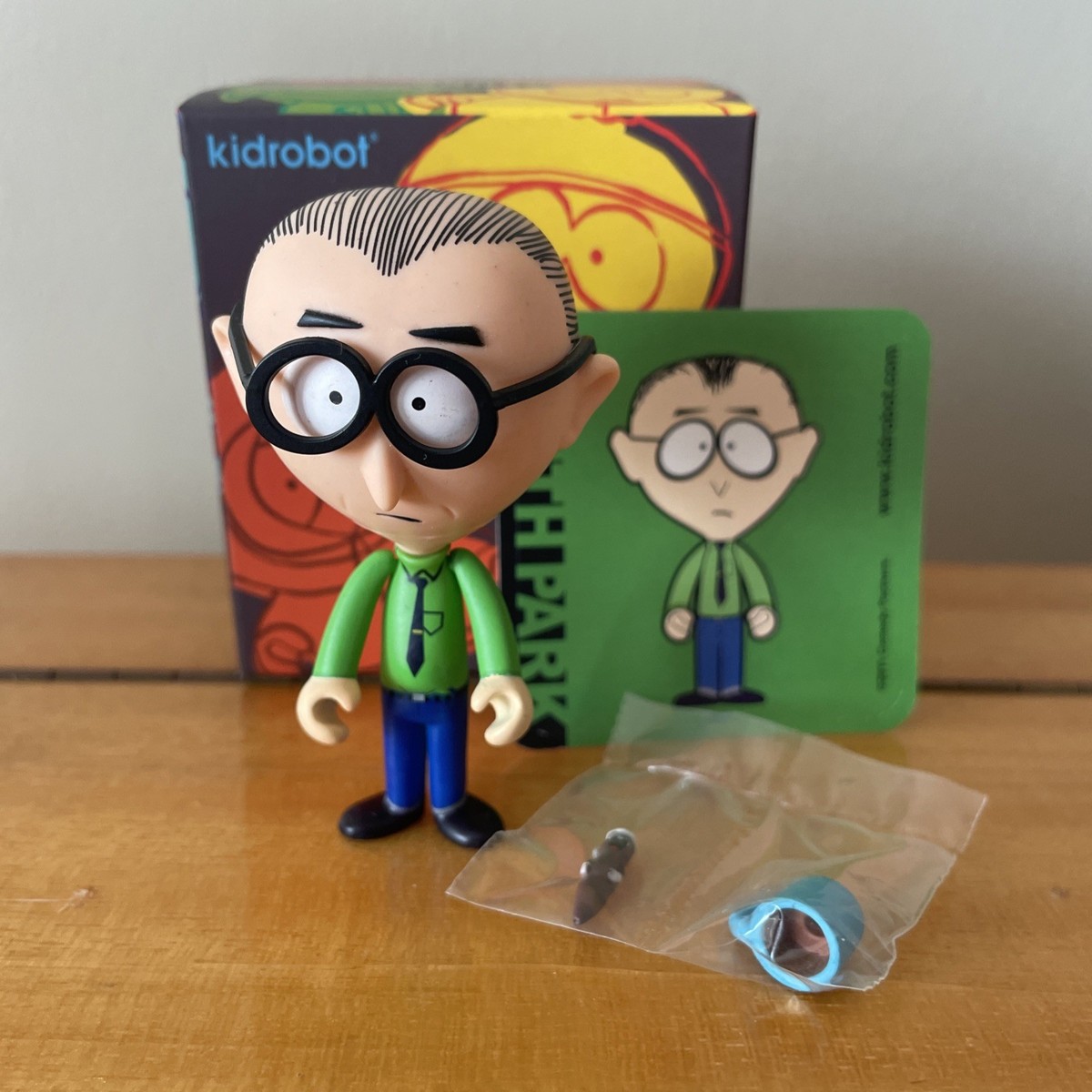 Mr. Mackey Kidrobot South Park Vinyl Mini Figure Series 1 New In