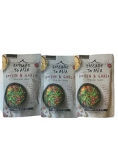 Passage to Asia Hoisin & Garlic Stir Fry Sauce Gluten Free, Non-GMO (Pack of 3)