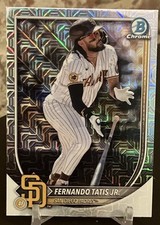 2025 Bowman Chrome Fernando Tatis Jr. Mega Box Mojo Refractor #23 Padres