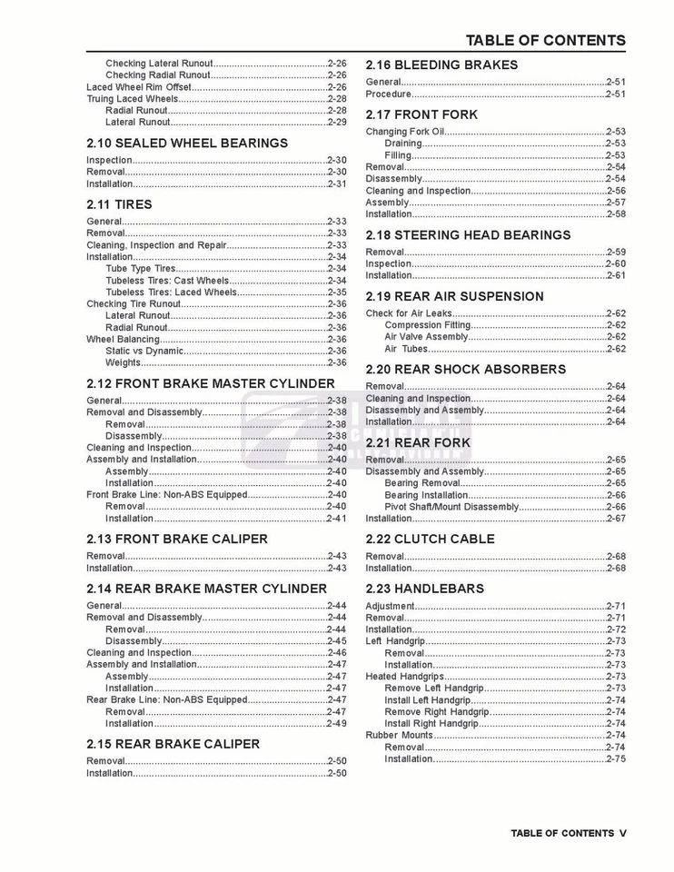 2012 Harley Davidson FLHXSE3 CVO Street Glide Service Repair Shop Manual Foto 4 de 4