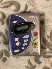 Sony Walkman AM/FM Radio Cassette Tape Player and TV Tuner Model