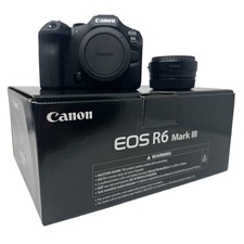 Canon R6 Mark III Body EOS Mirrorless Camera + EF-EOSR mount adapter