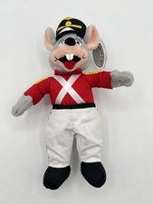 Muñeco de peluche Chuck E. Cheese 2006 edición limitada Toy Soldier Chuck con etiqueta raro