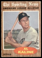 1962 Topps #470 Al Kaline Detroit Tigers VGEX 069633