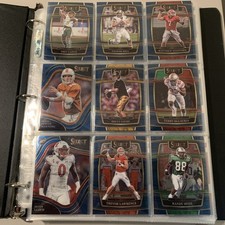 NFL Card Binder- 2022-23 Select, Mosaic, Elite, Absolute. Great Value!